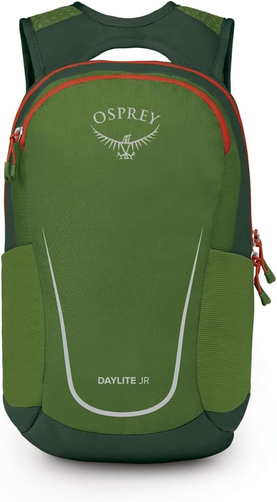 Osprey Daylite Jr Kids Commuter Backpack Space Travel PrintAntique BlueGreen CanopyGreen Belt