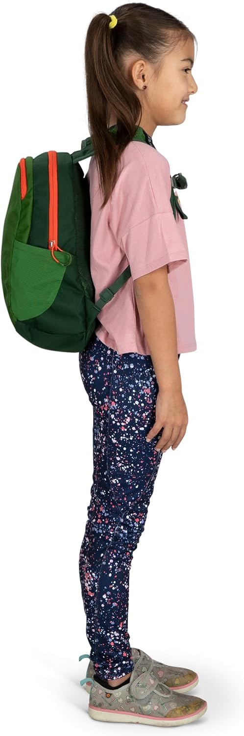 Osprey Daylite Jr Kids Commuter Backpack Space Travel PrintAntique BlueGreen CanopyGreen Belt