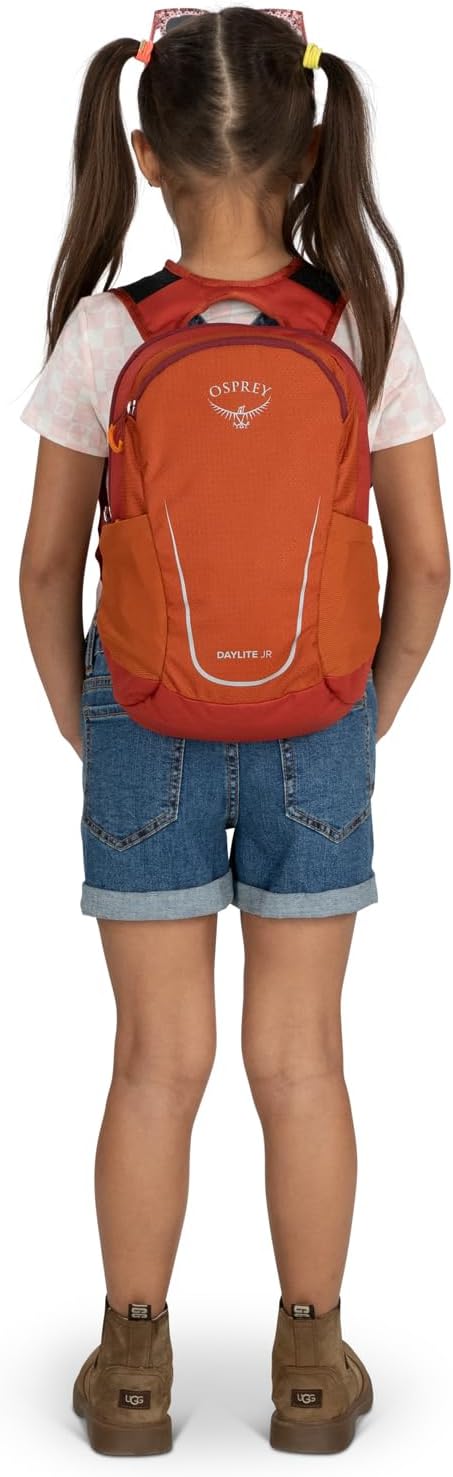 Osprey Daylite Jr Kids Commuter Backpack Space Travel PrintAntique BlueOrange DawnBazan