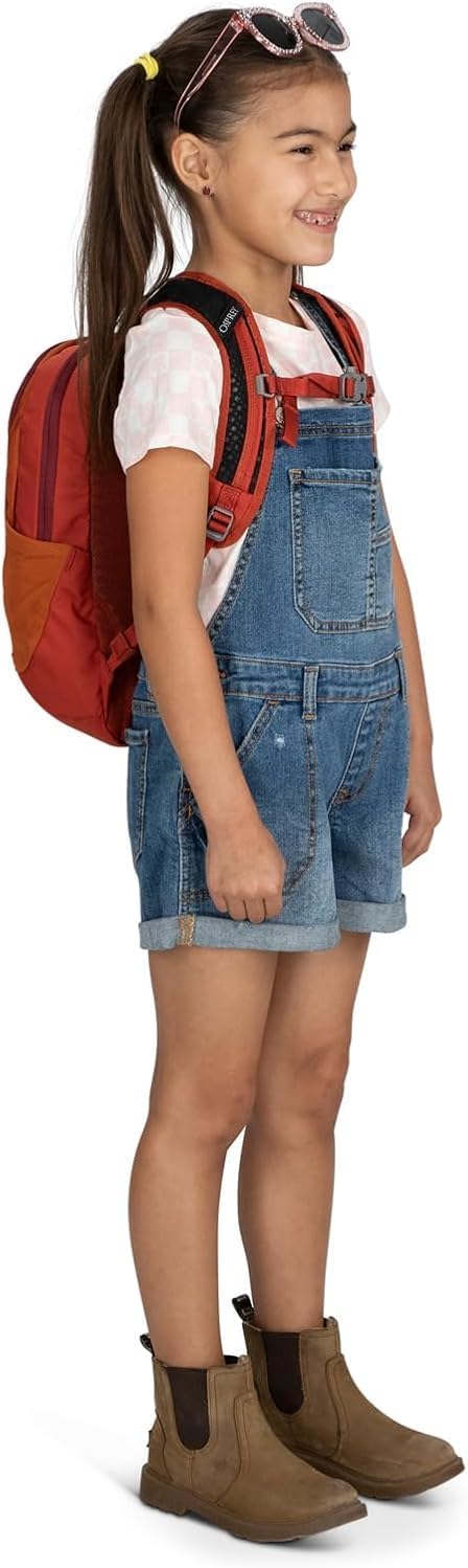 Osprey Daylite Jr Kids Commuter Backpack Space Travel PrintAntique BlueOrange DawnBazan
