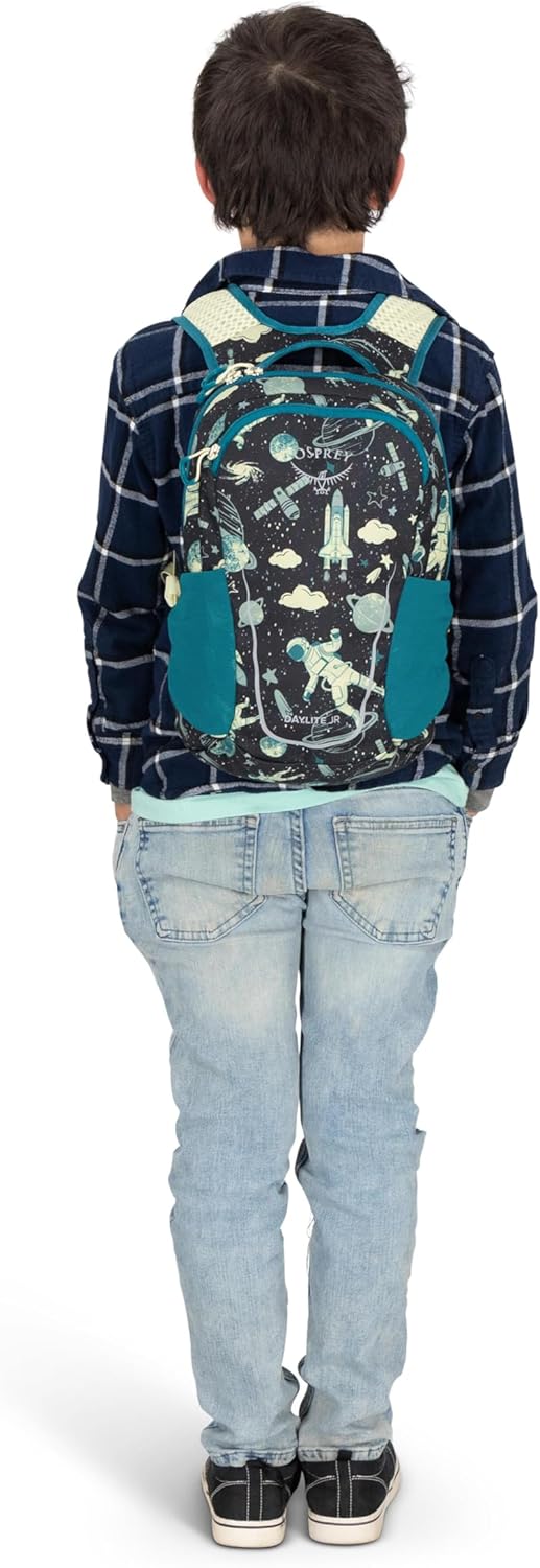 Osprey Daylite Jr Kids Commuter Backpack Space Travel PrintAntique BlueSpace Travel PrintAntique Blue