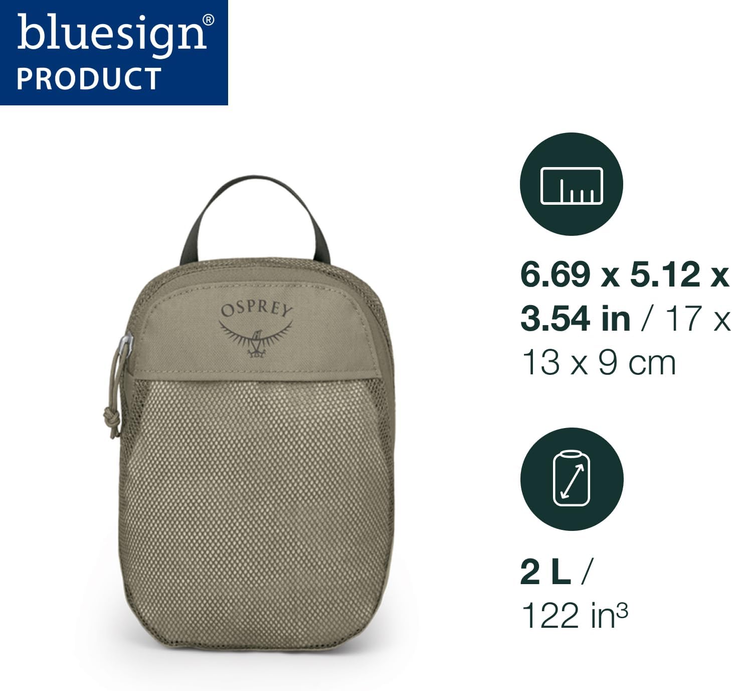 Osprey Daylite Packing CubeTan Concrete  Small