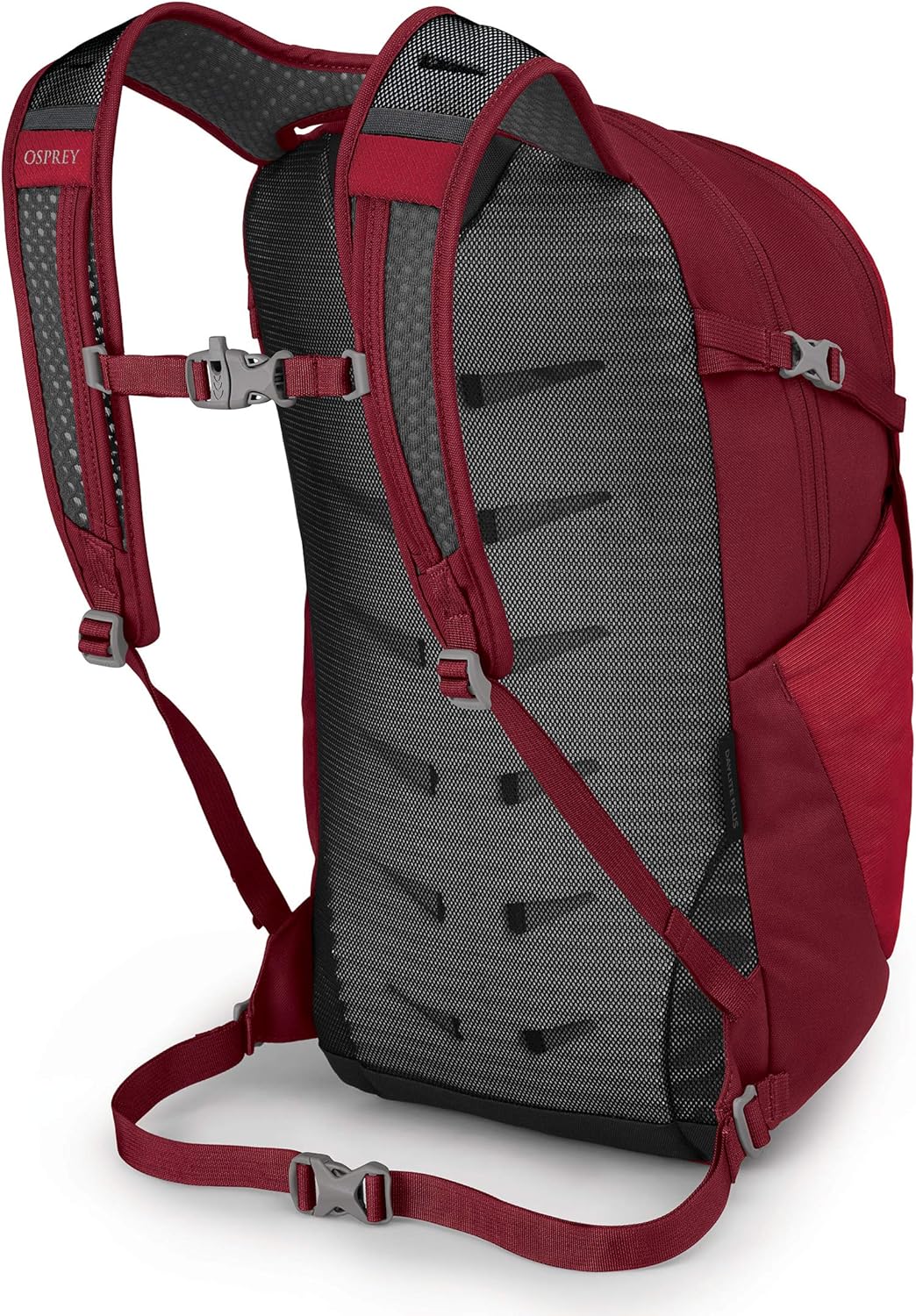 Osprey Daylite Plus Commuter Backpack BlackCosmic Red