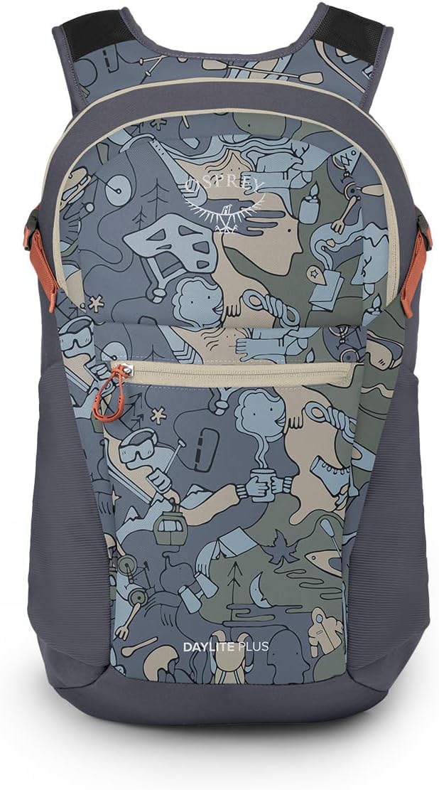 Osprey Daylite Plus Commuter Backpack BlackEnjoy Outside Print