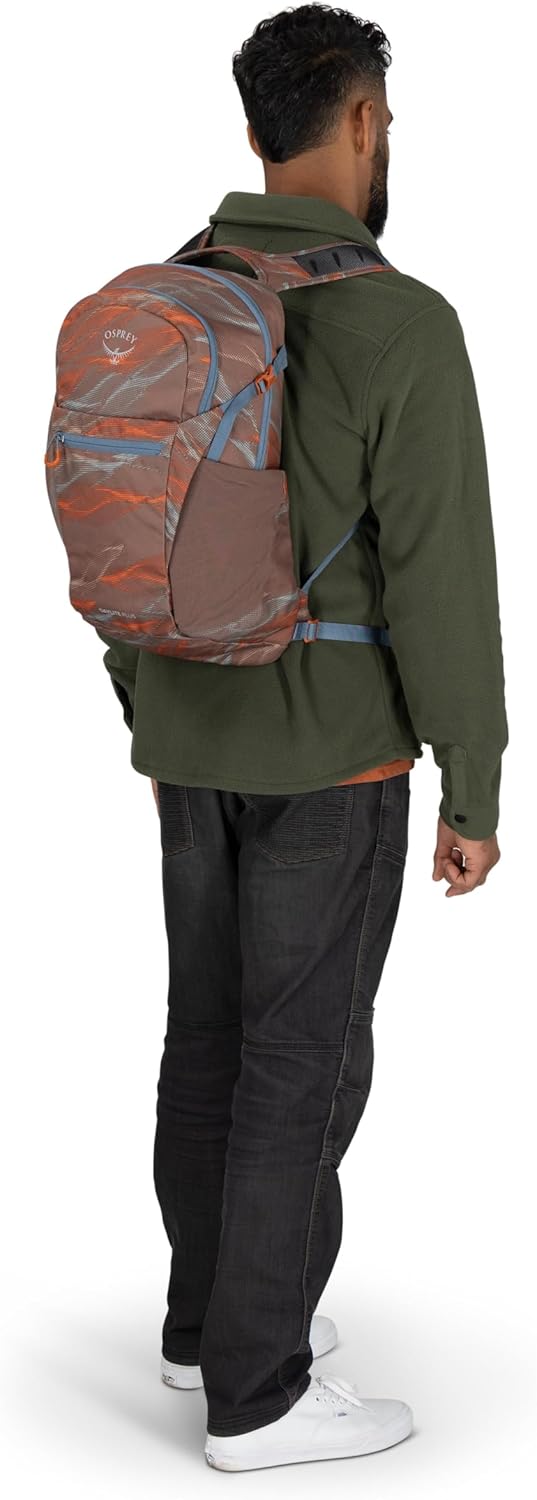 Osprey Daylite Plus Commuter Backpack BlackSmoky Desert PrintMagma Brown
