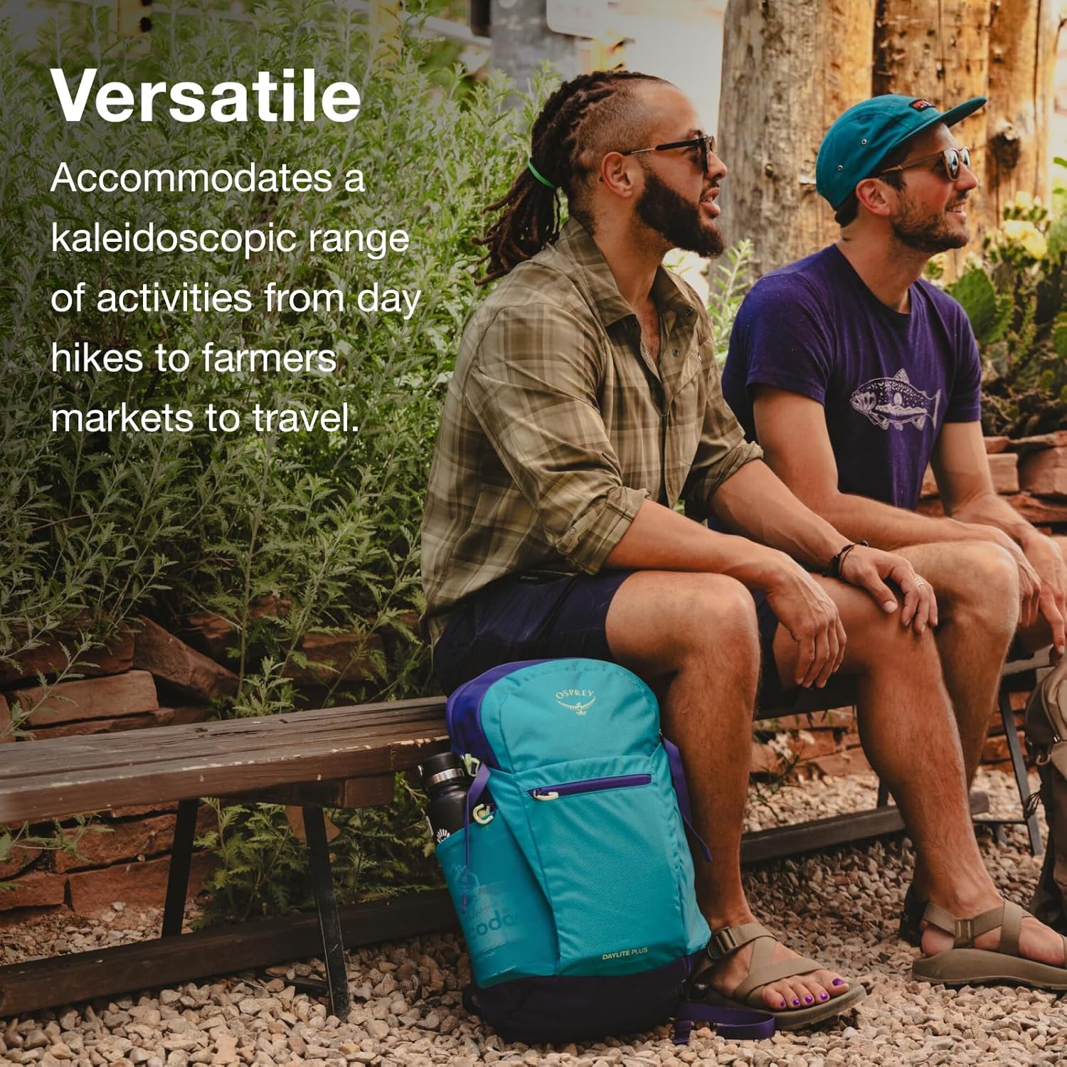 Osprey Daylite Plus Commuter Backpack BlackUmberTequila Sunrise