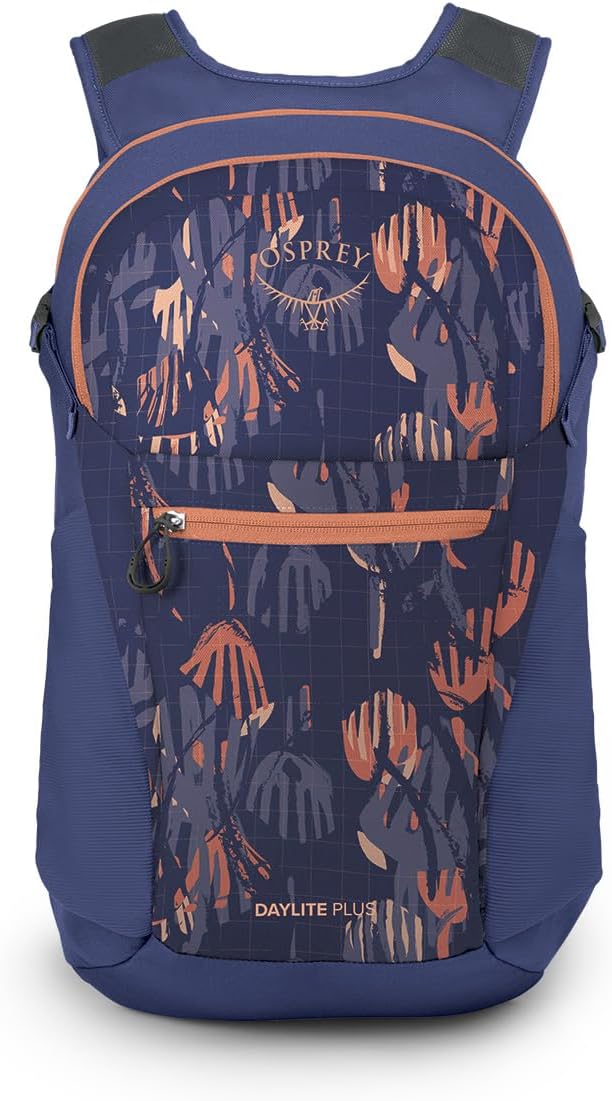 Osprey Daylite Plus Commuter Backpack BlackWild Blossom PrintAlkaline