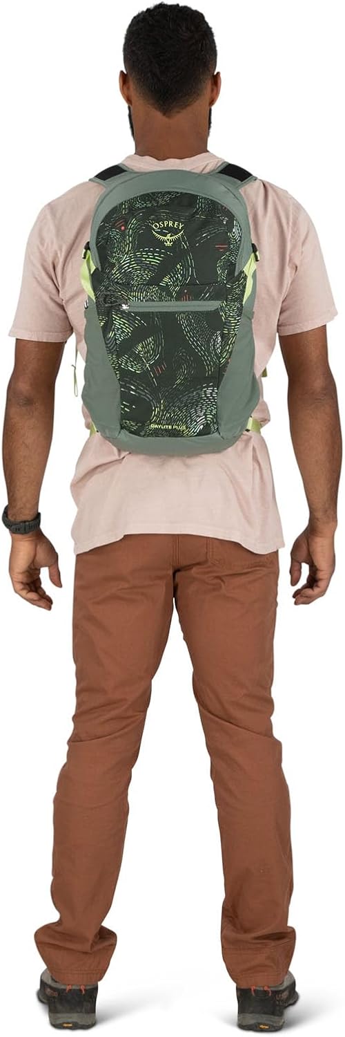 Osprey Daylite Plus Commuter Backpack BlackWild Blossom PrintAlkaline