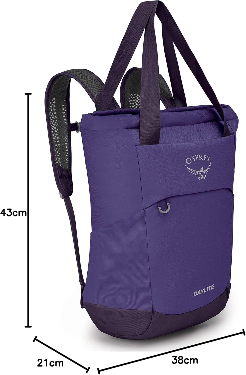 Osprey Daylite Tote Pack Blue SpikemossAlkalineDream Purple