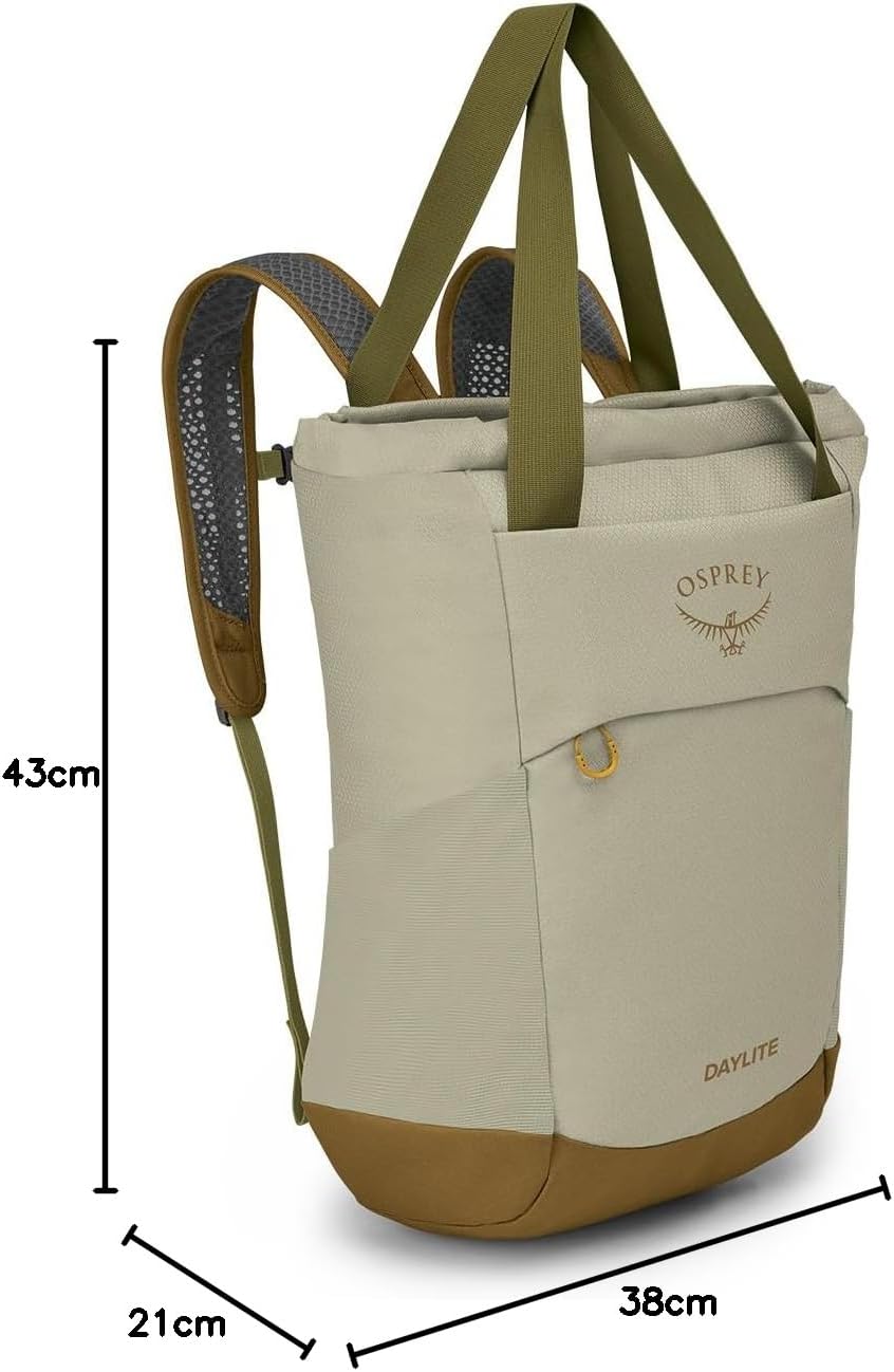 Osprey Daylite Tote Pack Blue SpikemossAlkalineMeadow GrayHistosol Brown
