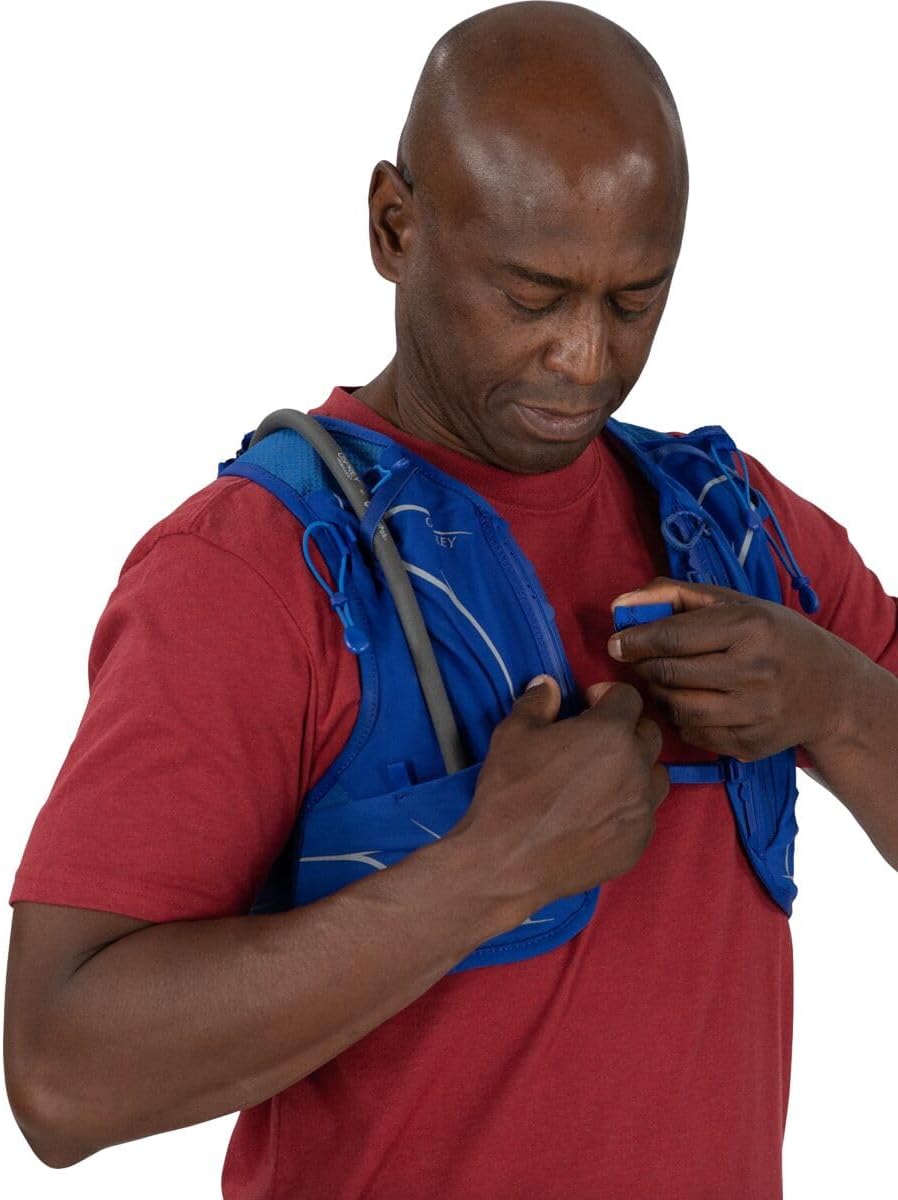 Osprey Duro 15L Mens Running Hydration Vest with Hydraulics ReservoirBlue Sky