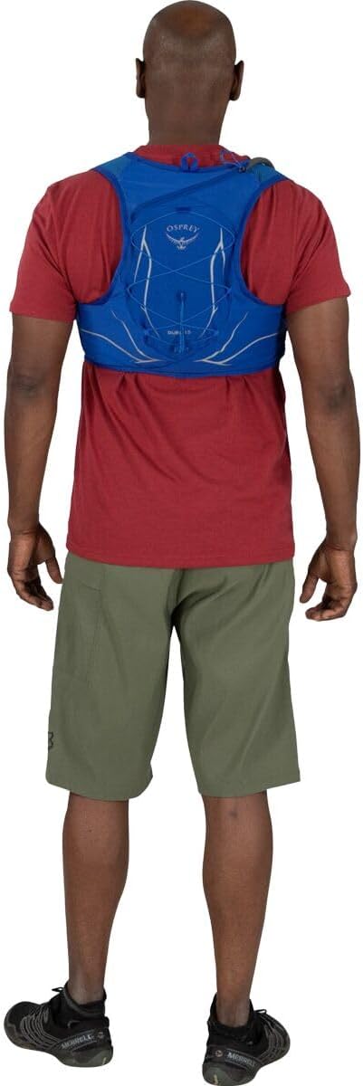 Osprey Duro 15L Mens Running Hydration Vest with Hydraulics ReservoirBlue Sky
