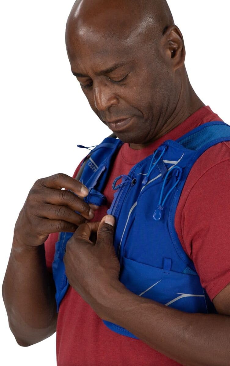 Osprey Duro 15L Mens Running Hydration Vest with Hydraulics ReservoirBlue Sky