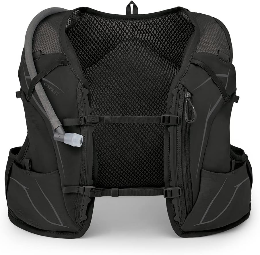 Osprey Duro 15L Mens Running Hydration Vest with Hydraulics ReservoirDark Charcoal Grey