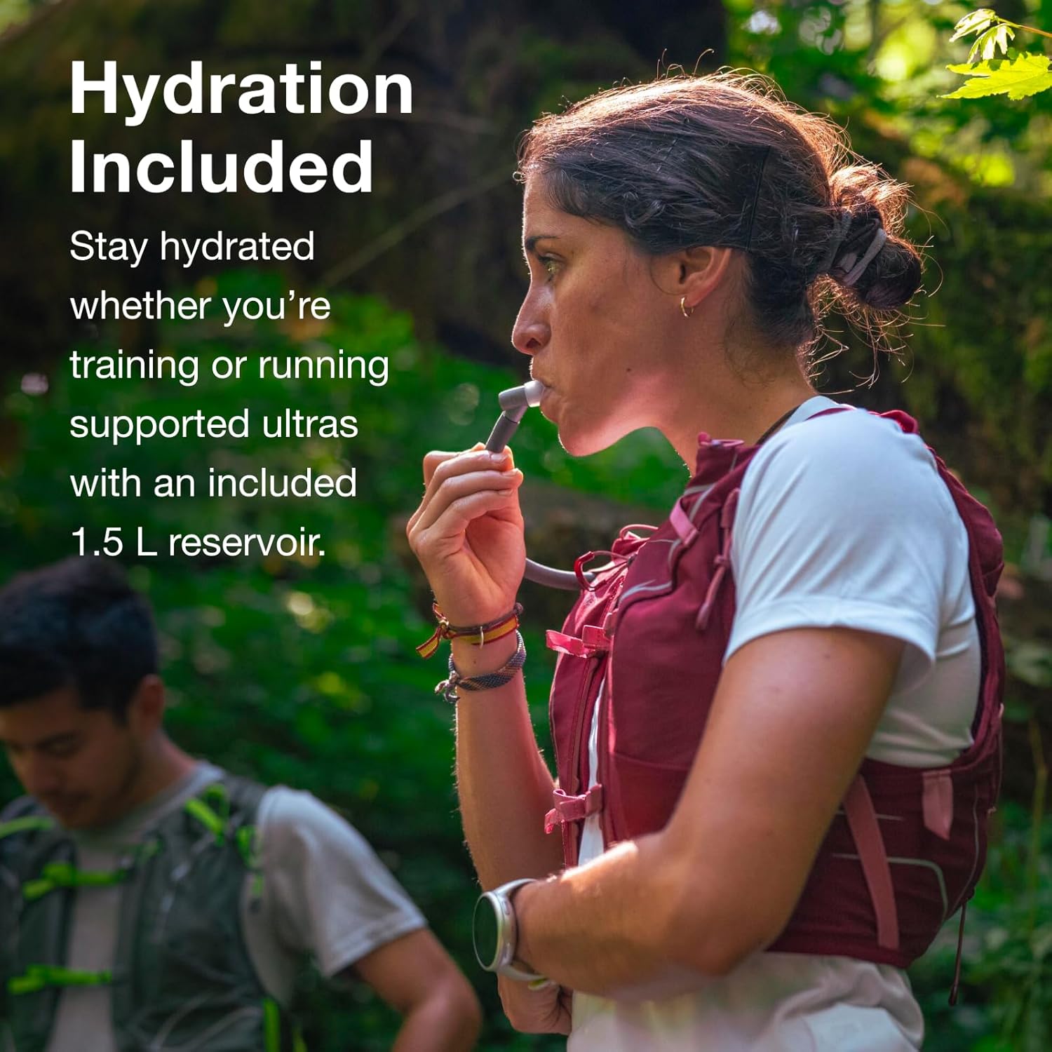 Osprey Dyna 15L Womens Running Hydration Vest with Hydraulics ReservoirCascade BlueSilver Lining