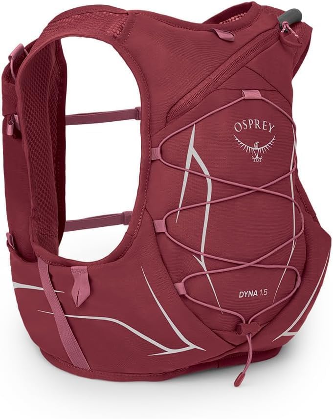 Osprey Dyna 15L Womens Running Hydration Vest with Hydraulics ReservoirKakio Pink