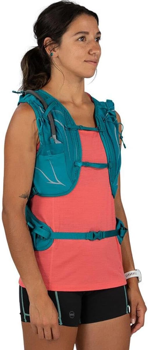 Osprey Dyna 15L Womens Running Hydration Vest with Hydraulics ReservoirVerdigris Green
