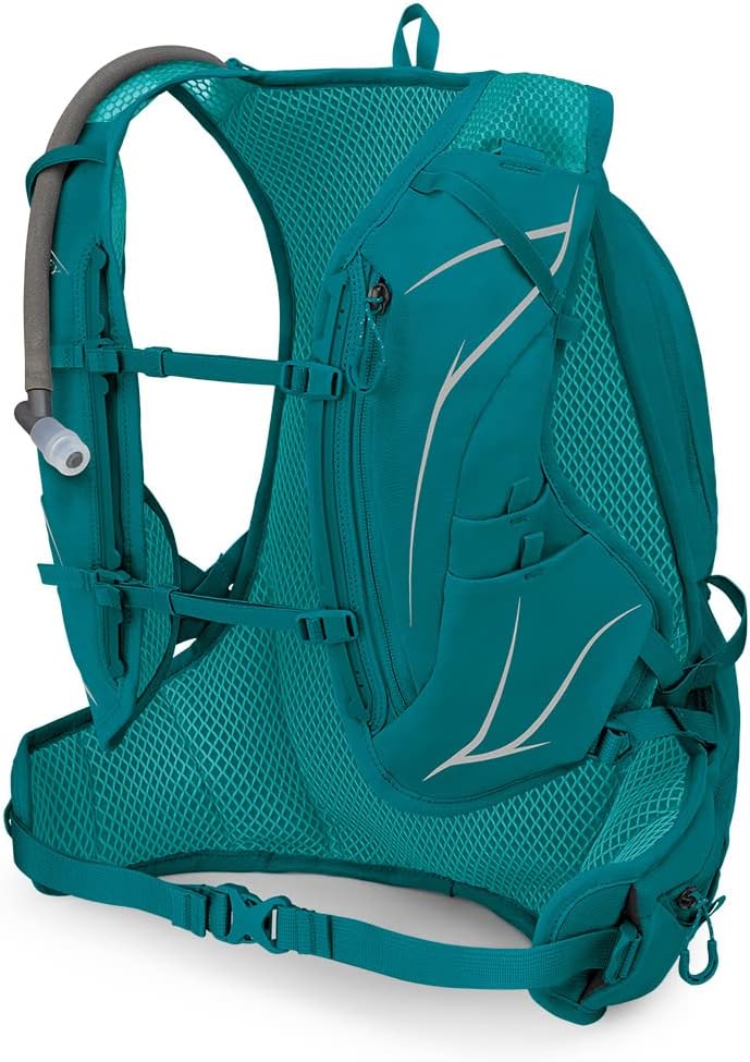 Osprey Dyna 15L Womens Running Hydration Vest with Hydraulics ReservoirVerdigris Green