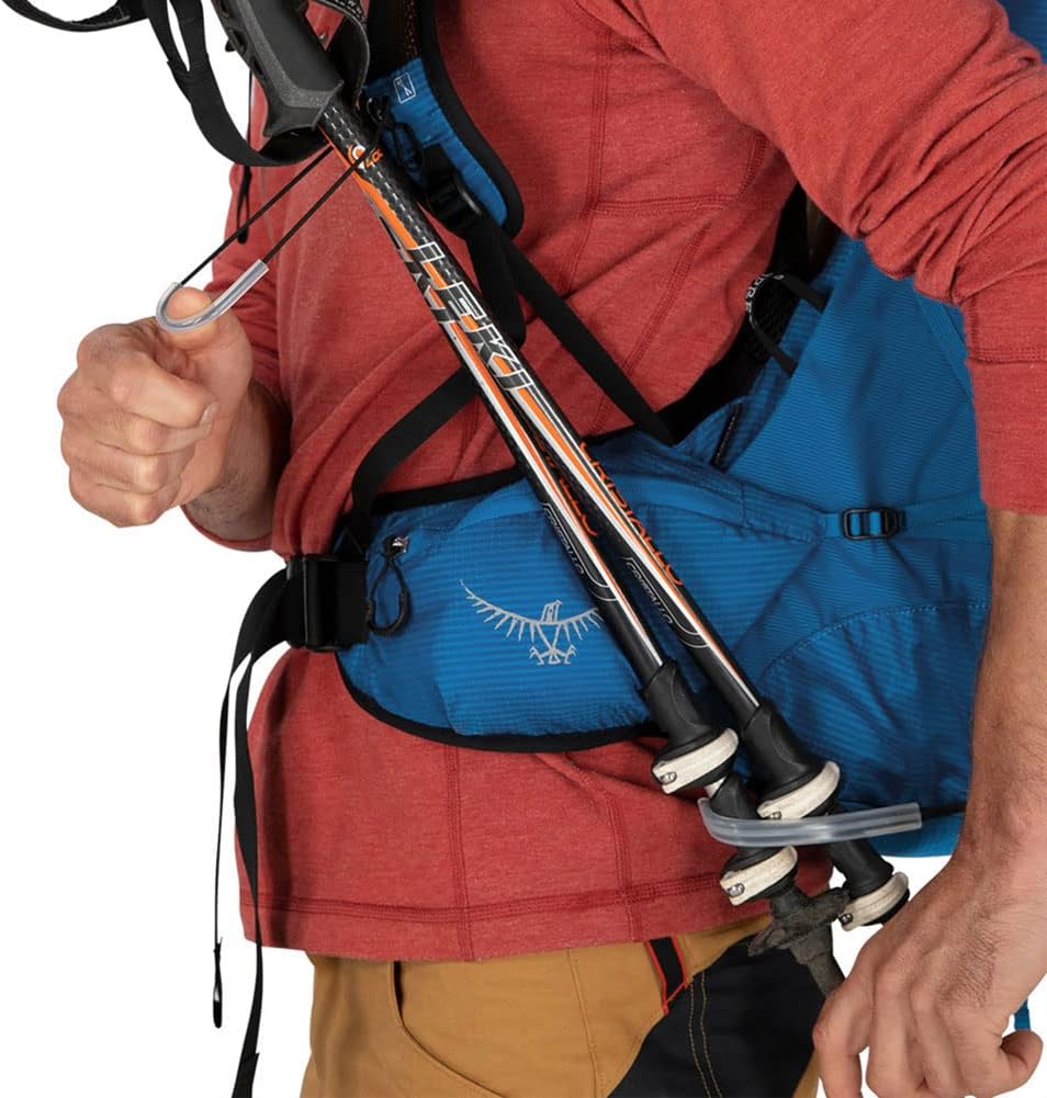 Osprey Exos 58 Mens Ultralight Backpacking BackpackTungsten Grey