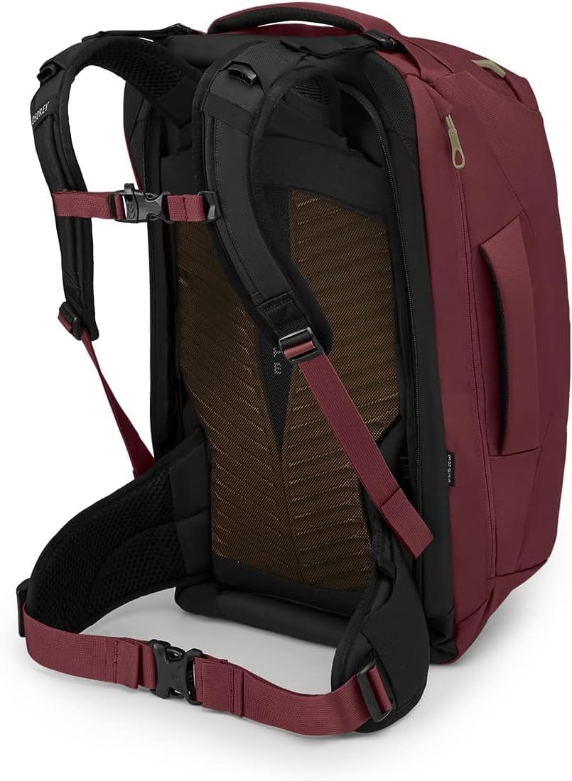 Osprey Fairview 40L Womens Travel Backpack Zircon RedZircon Red