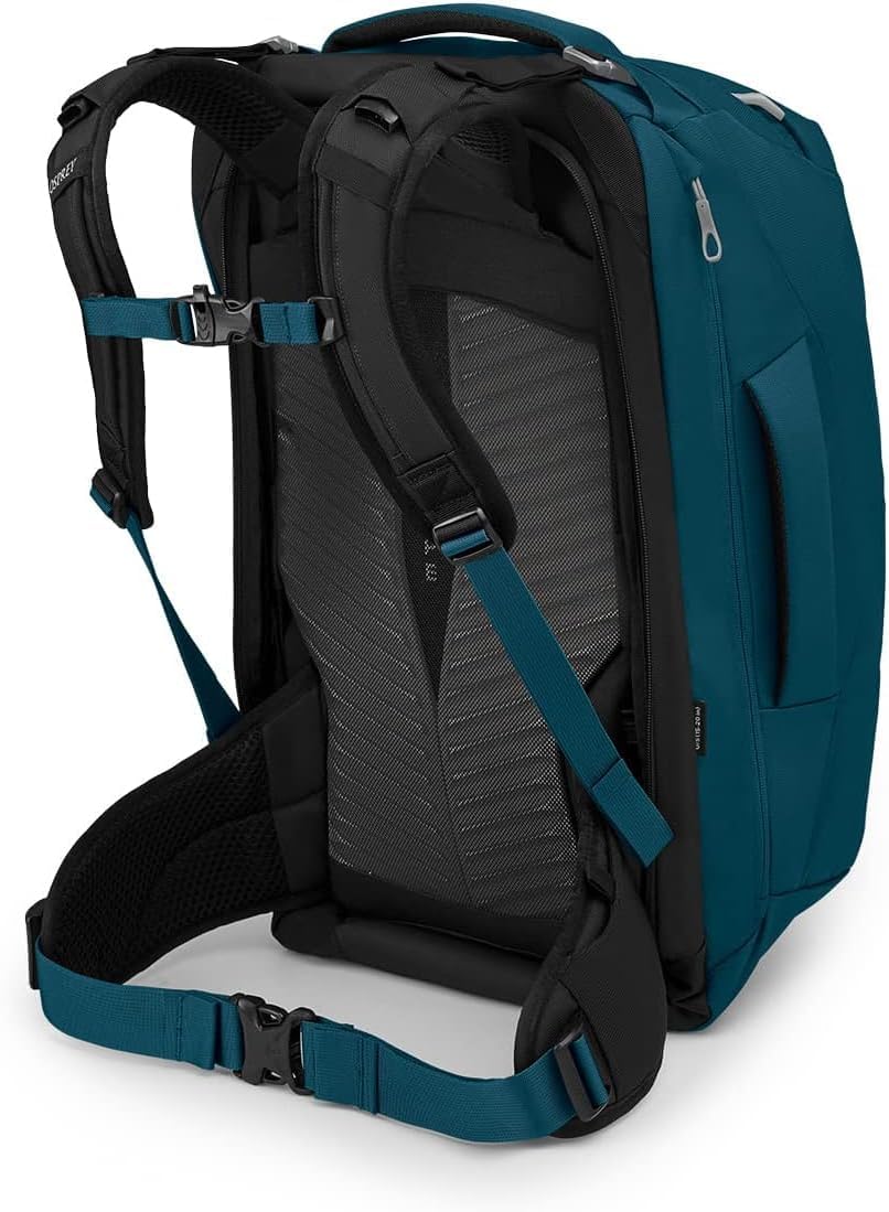 Osprey Fairview 55L Womens Travel Backpack BlackNight Jungle Blue