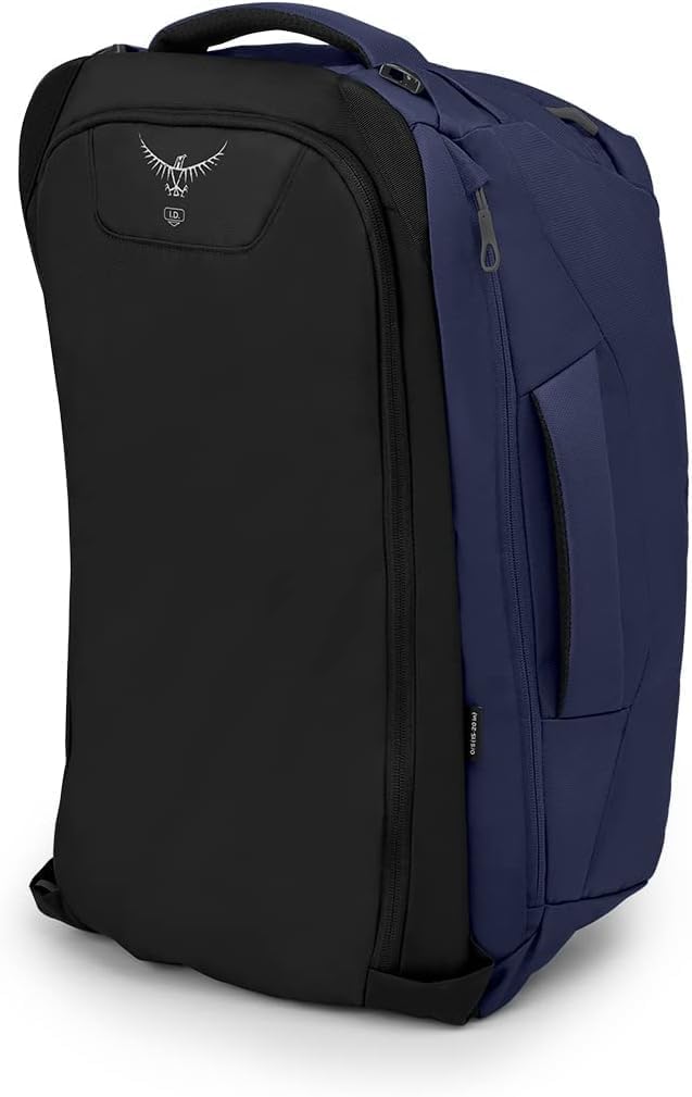 Osprey Fairview 55L Womens Travel Backpack BlackWinter Night Blue