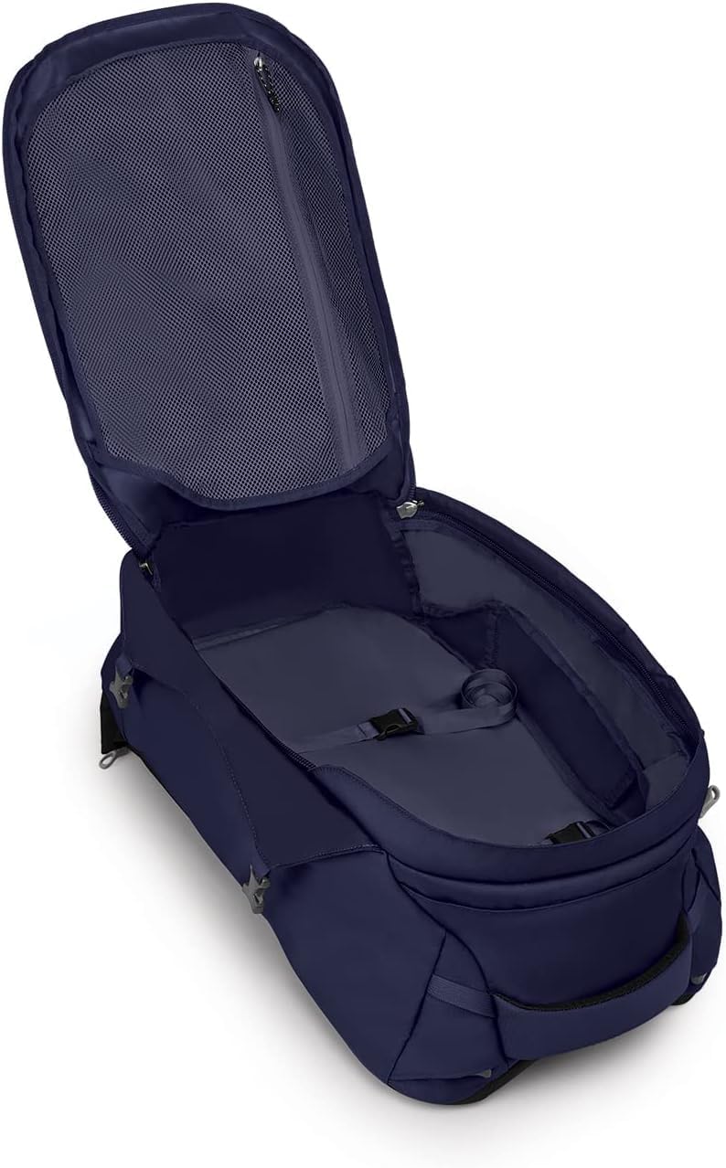Osprey Fairview 55L Womens Travel Backpack BlackWinter Night Blue