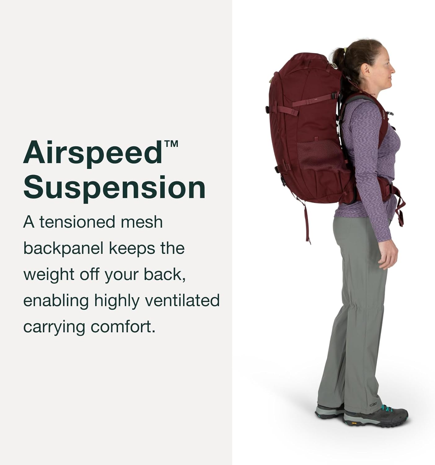 Osprey Fairview Trek 70L Womens Travel Backpack Night Jungle BlueNight Jungle Blue