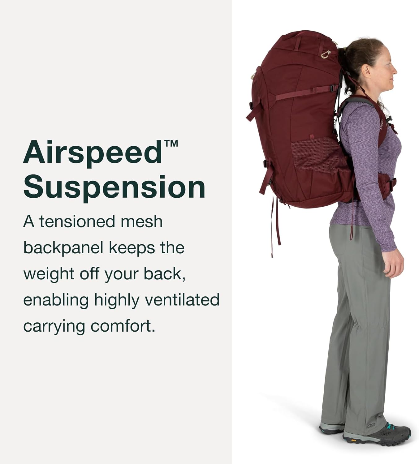 Osprey Fairview Trek 70L Womens Travel Backpack Night Jungle BlueNight Jungle Blue