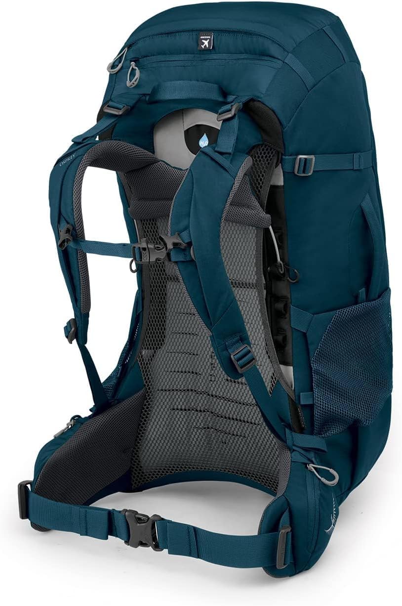 Osprey Fairview Trek 70L Womens Travel Backpack Night Jungle BlueNight Jungle Blue