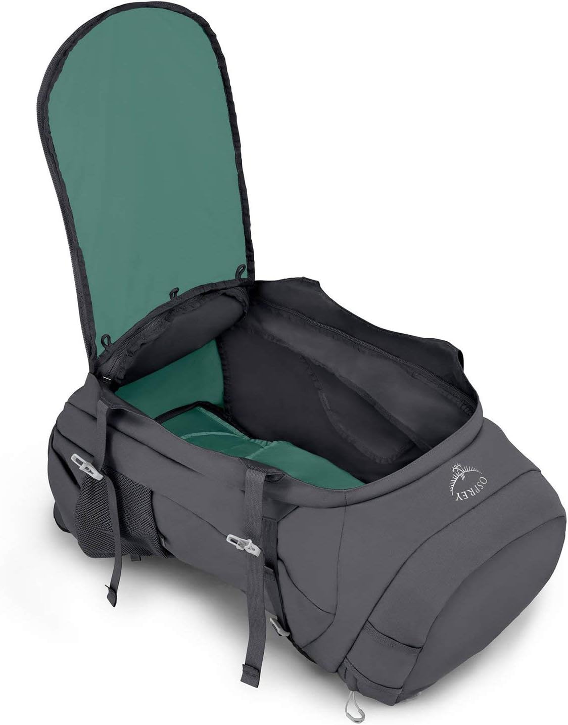 Osprey Fairview Trek 70L Womens Travel Backpack Night Jungle BlueZircon Red