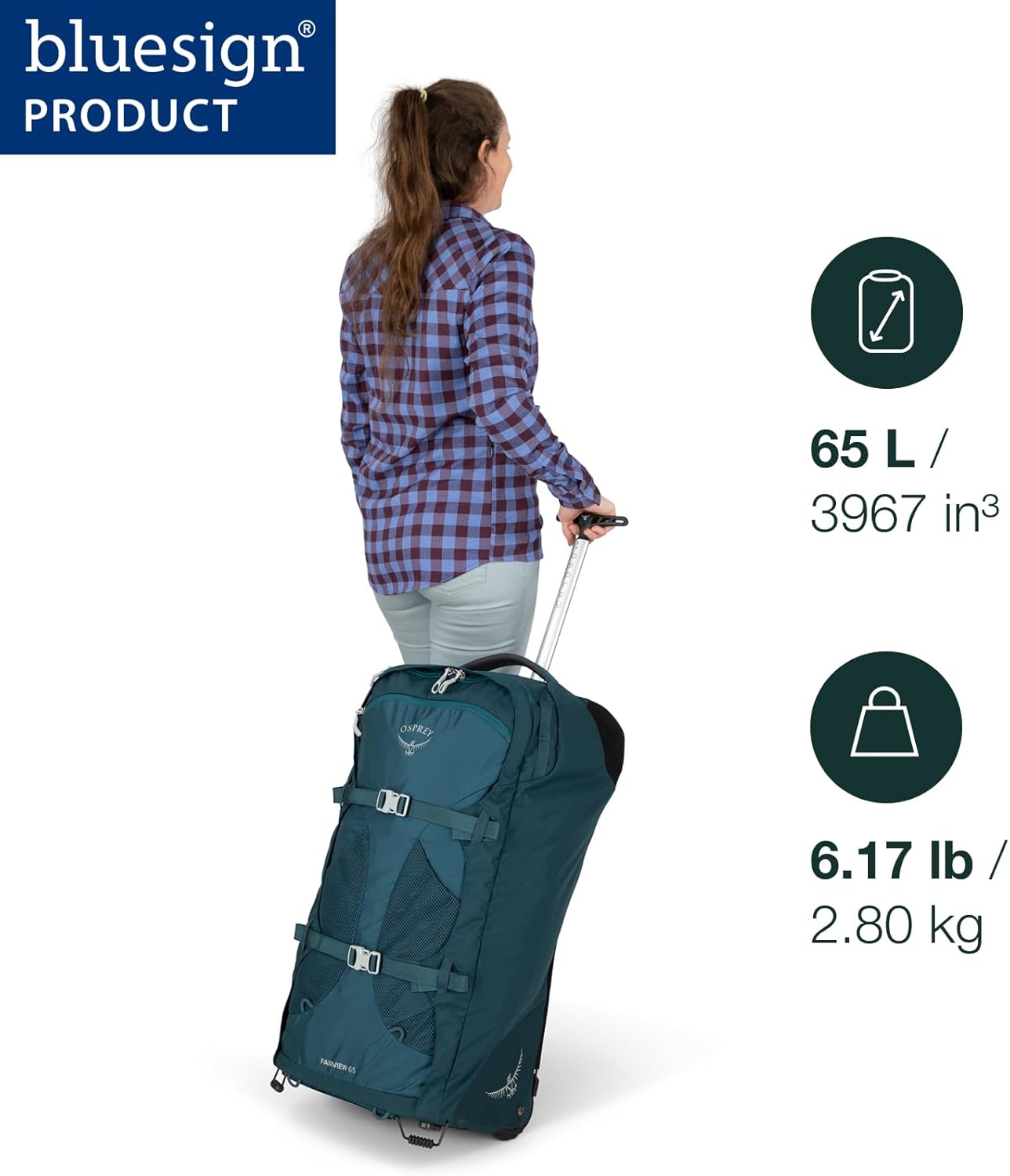 Osprey Fairview Womens Wheeled Travel Pack 36L BlackBlack