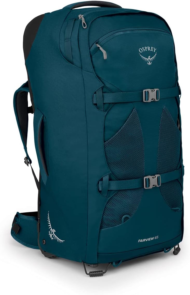 Osprey Fairview Womens Wheeled Travel Pack 36L BlackNight Jungle Blue