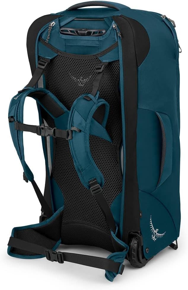 Osprey Fairview Womens Wheeled Travel Pack 36L BlackNight Jungle Blue