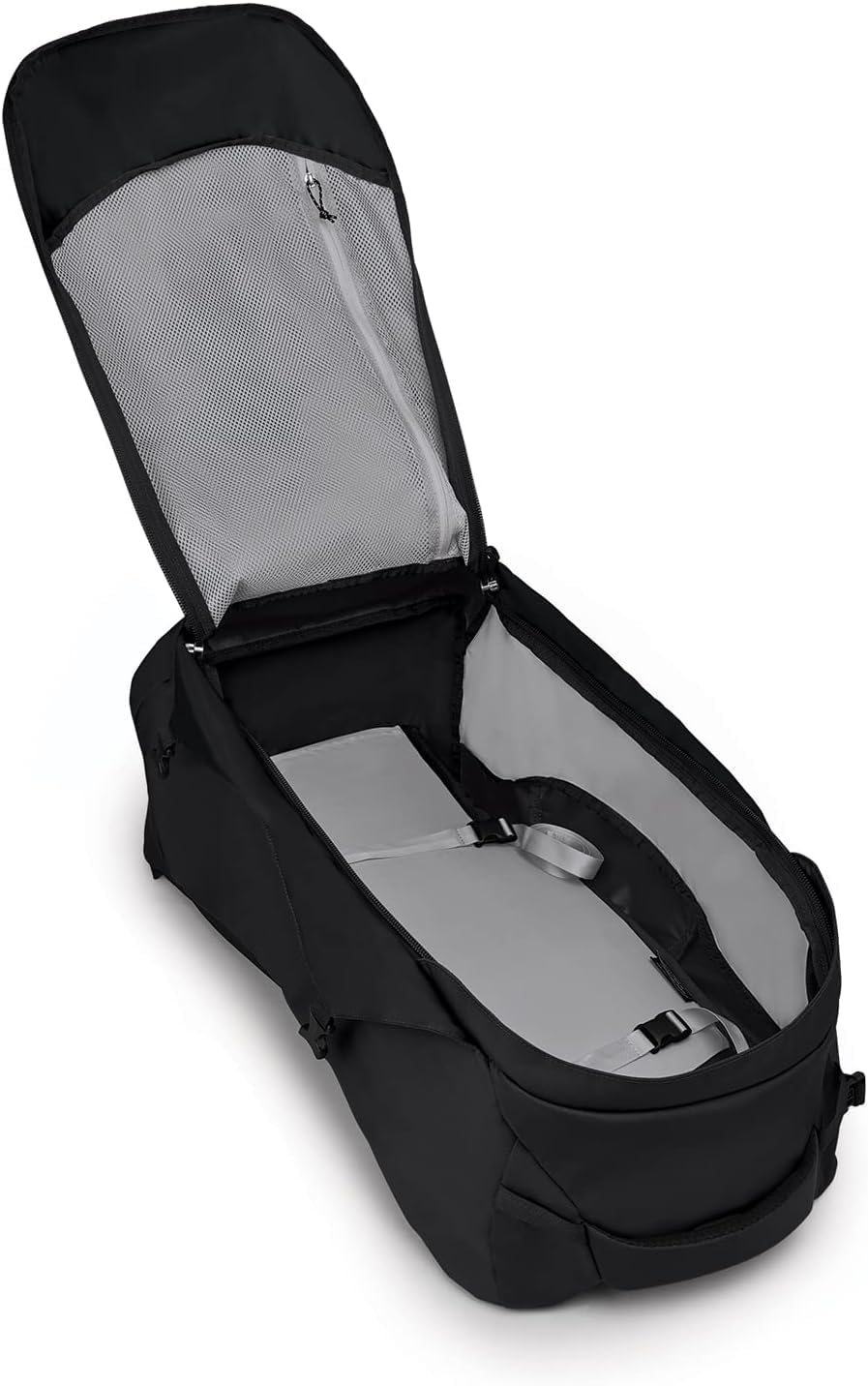 Osprey Farpoint 40L Mens Travel Backpack Tunnel Vision GreyBlack