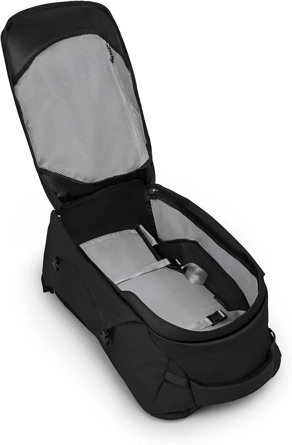 Osprey Farpoint 40L Mens Travel Backpack Tunnel Vision GreyBlack
