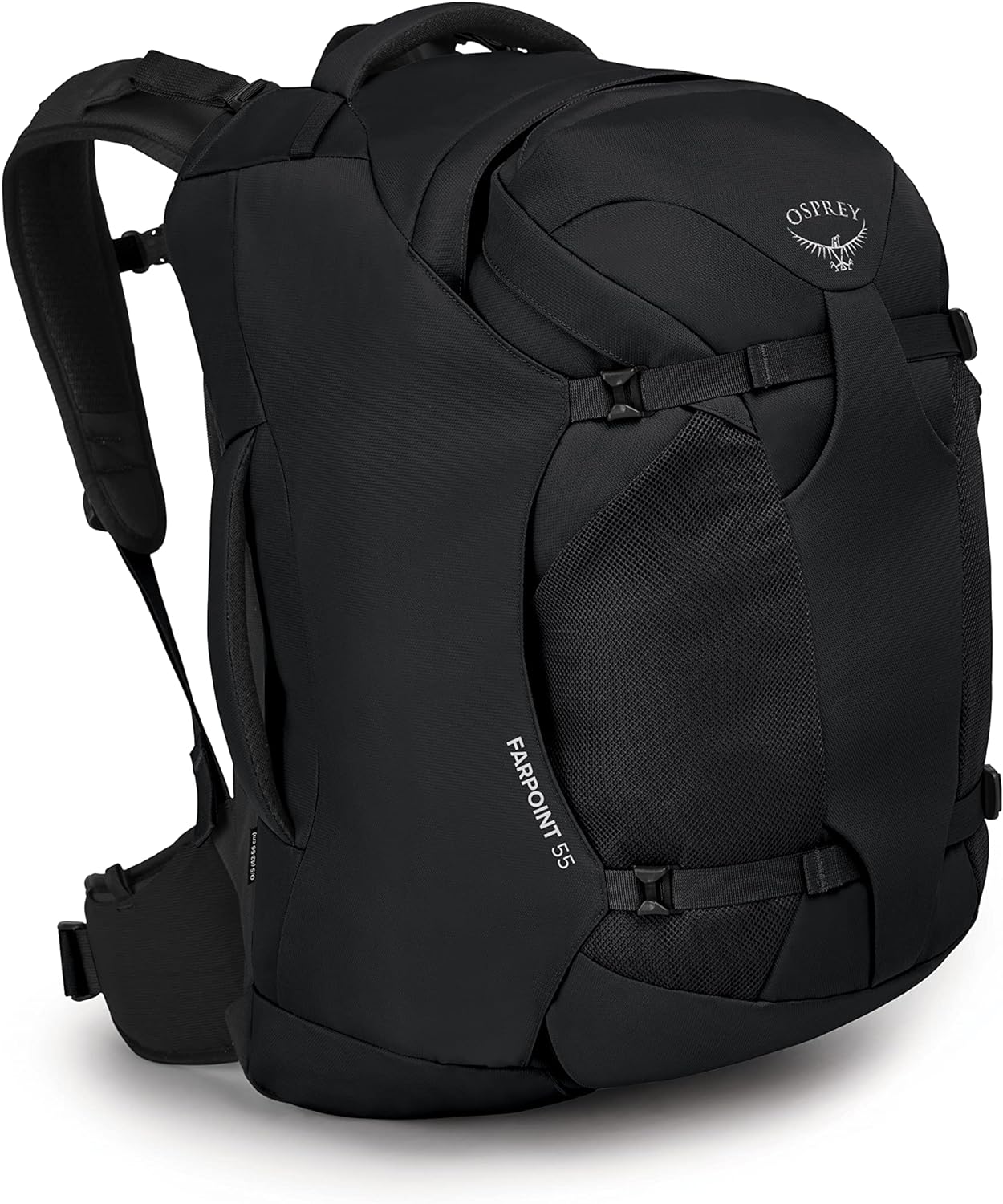 Osprey Farpoint 40L Mens Travel Backpack Tunnel Vision GreyBlack