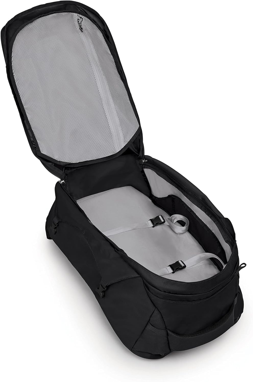 Osprey Farpoint 40L Mens Travel Backpack Tunnel Vision GreyBlack