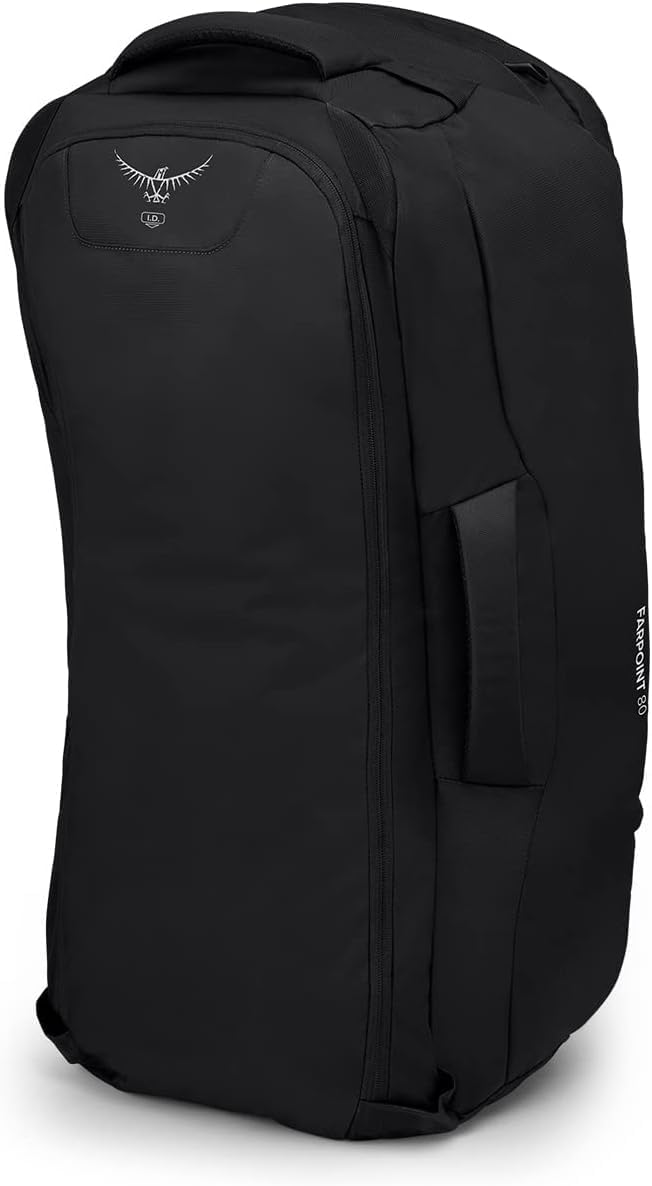 Osprey Farpoint 40L Mens Travel Backpack Tunnel Vision GreyBlack
