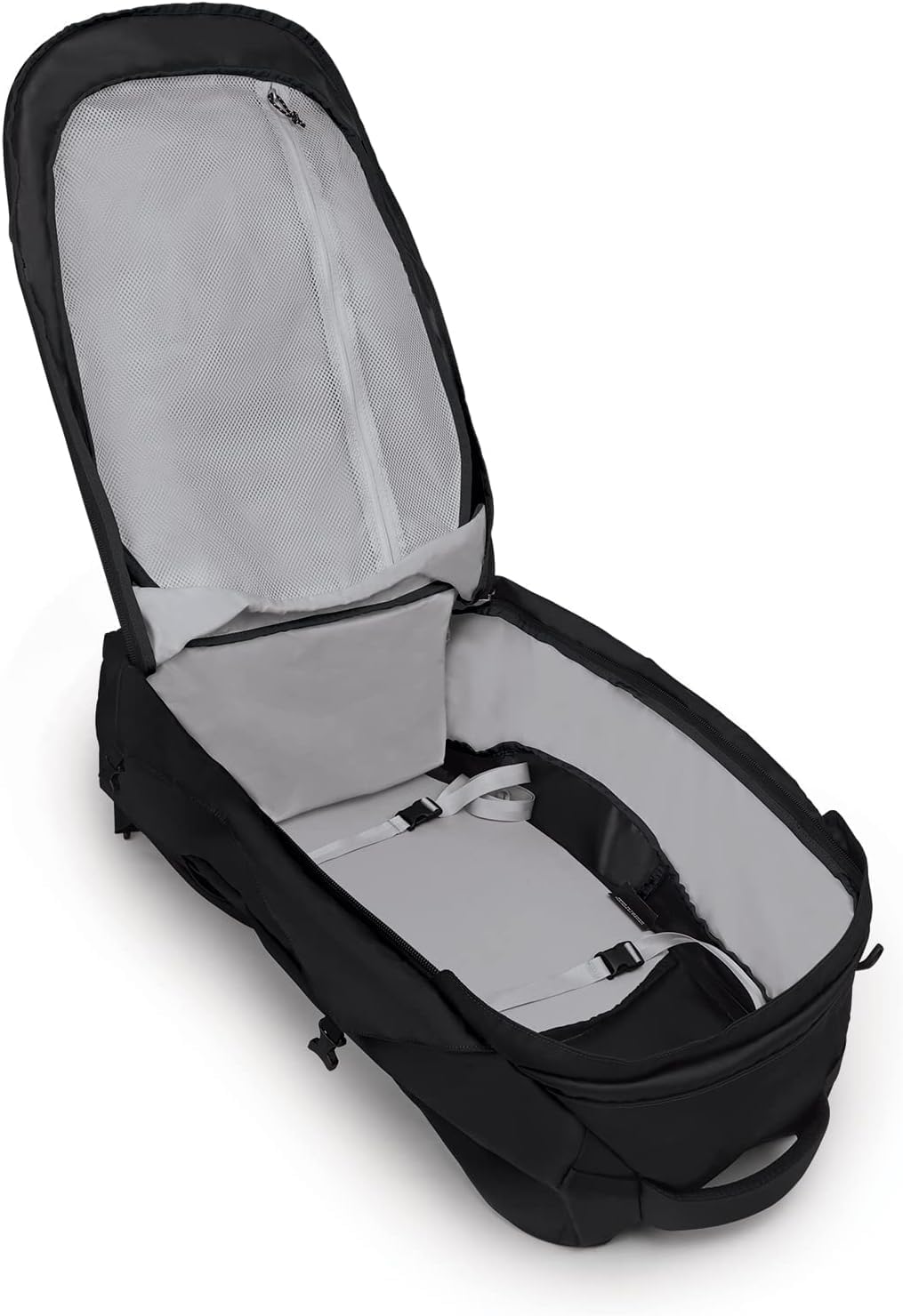 Osprey Farpoint 40L Mens Travel Backpack Tunnel Vision GreyBlack