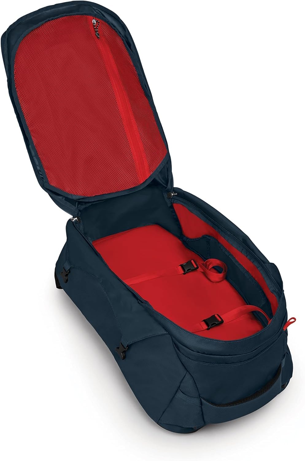 Osprey Farpoint 40L Mens Travel Backpack Tunnel Vision GreyMuted Space Blue