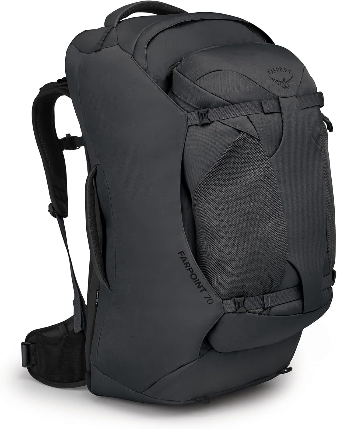 Osprey Farpoint 40L Mens Travel Backpack Tunnel Vision GreyTunnel Vision Grey
