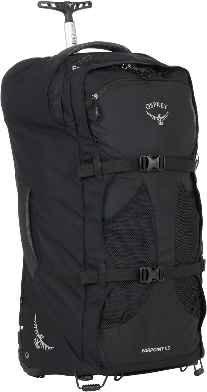 Osprey Farpoint Mens Wheeled Travel Pack 65L Black One SizeBlack
