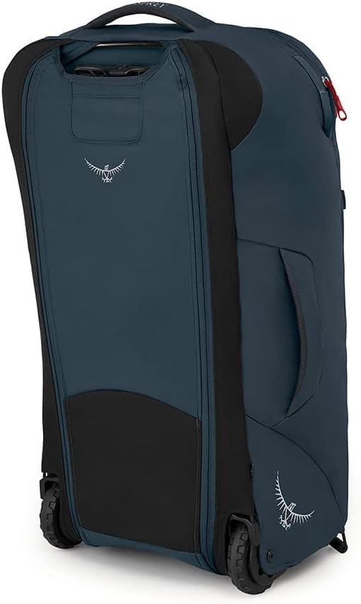 Osprey Farpoint Mens Wheeled Travel Pack 65L Black One SizeMuted Space Blue