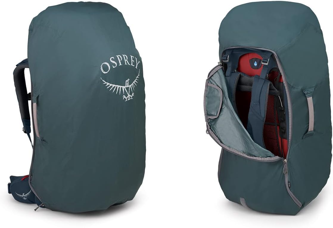 Osprey Farpoint Trek 55L Mens Travel Backpack Muted Space BlueMuted Space Blue