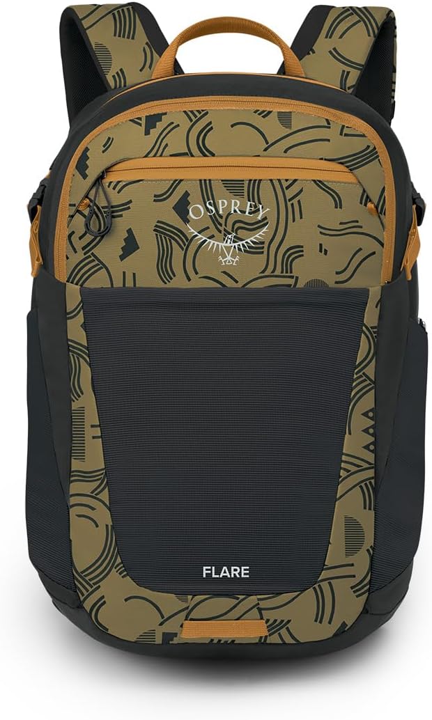 Osprey Flare Laptop BackpackFind the Way PrintBlack