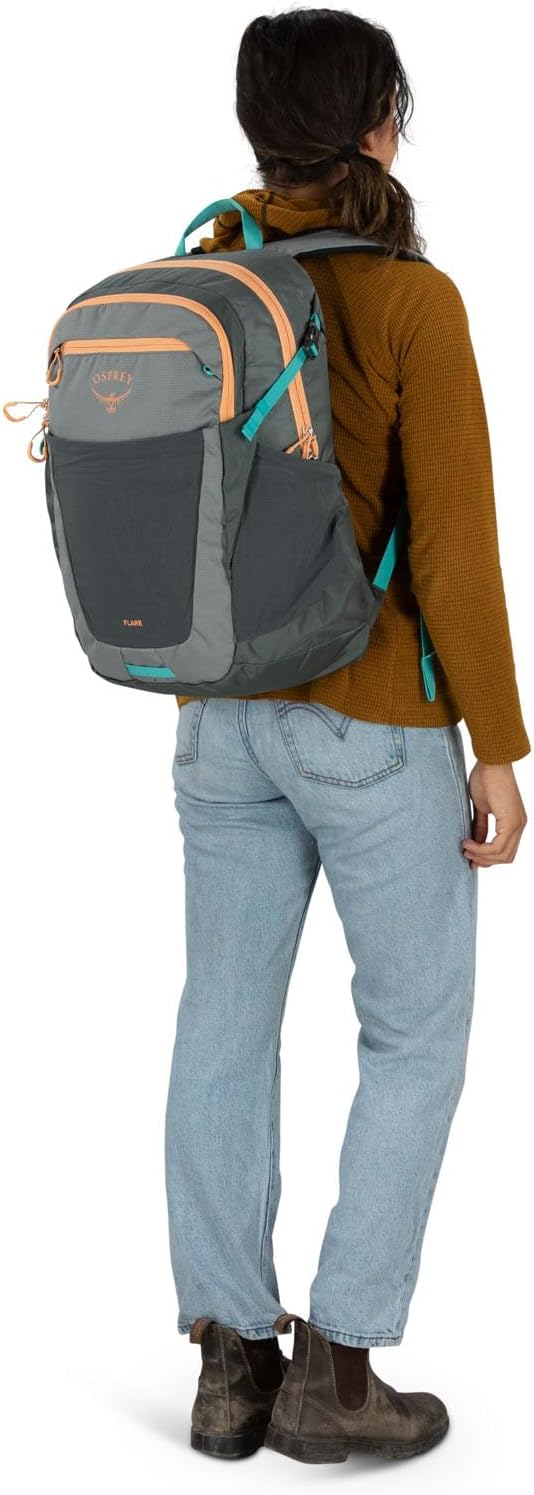 Osprey Flare Laptop BackpackFind the Way PrintBlack
