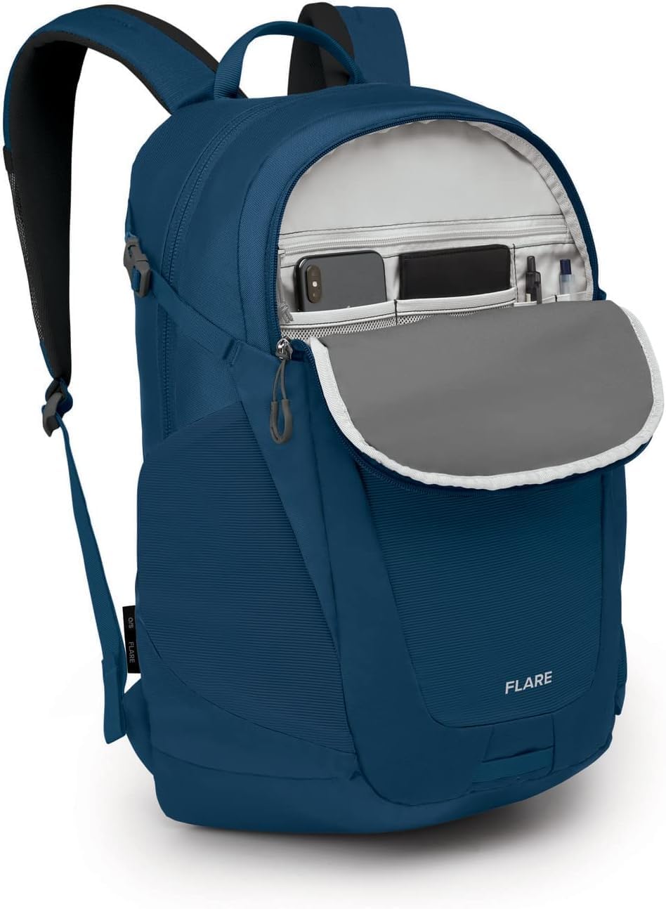 Osprey Flare Laptop BackpackNight Shift Blue