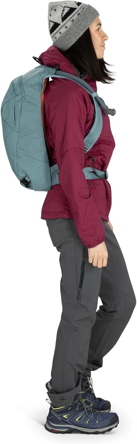 Osprey Glade 5L Ski and Snowboard Backpack with Hydraulics Water Reservoir BlackBabylonica Yellow