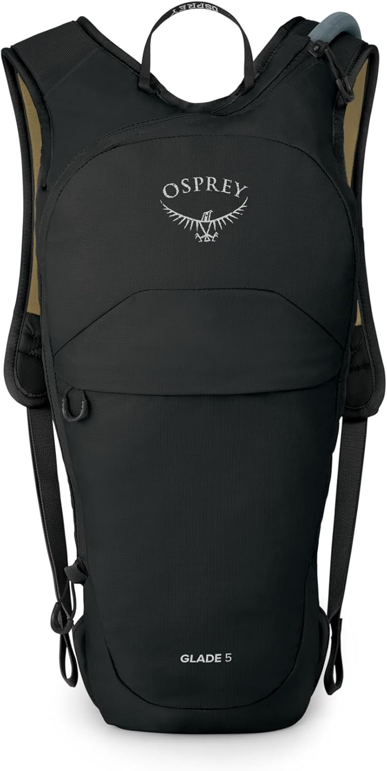 Osprey Glade 5L Ski and Snowboard Backpack with Hydraulics Water Reservoir BlackBlack